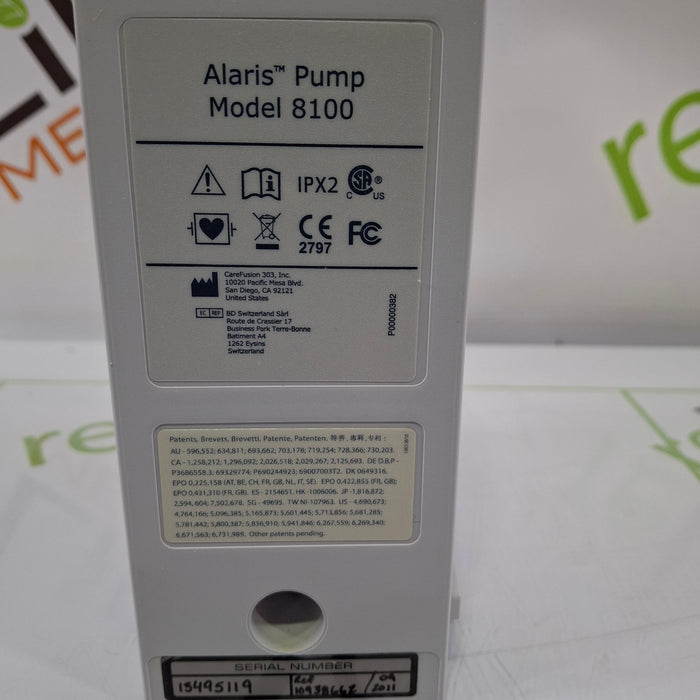 CareFusion Alaris 8100 LVP Infusion Pump Module