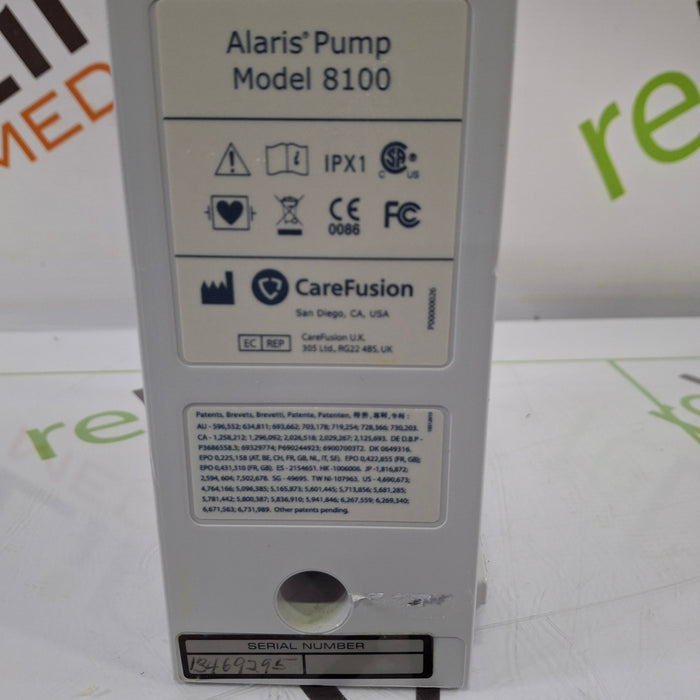 CareFusion Alaris 8100 LVP Infusion Pump Module