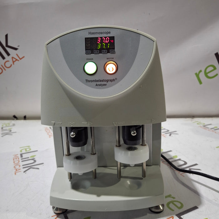 Haemonetics Haemoscope Thrombelastograph Model 5000 Hemostasis Analyzer