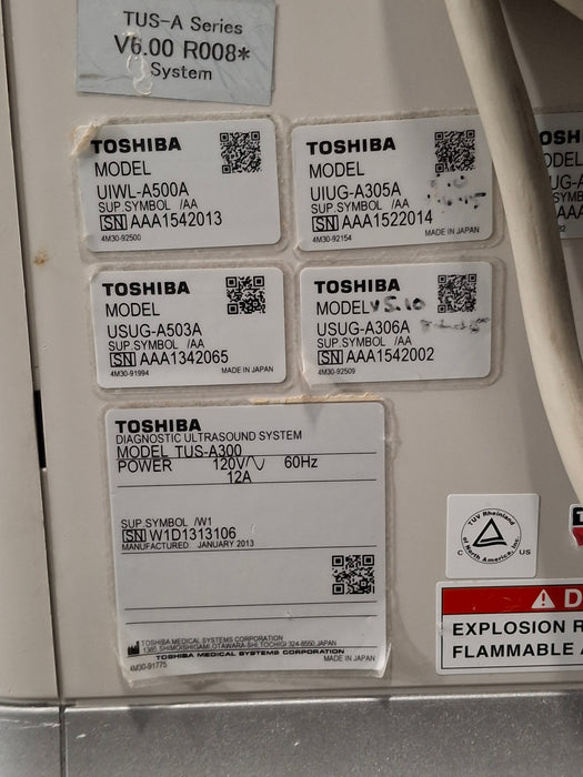 Toshiba Aplio 300 Ultrasound System