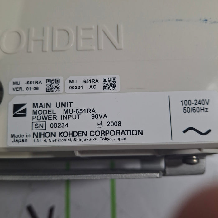 Nihon Kohden BSM-6501A Patient Monitor