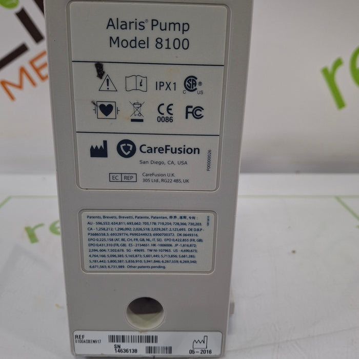 CareFusion Alaris 8100 LVP Infusion Pump Module