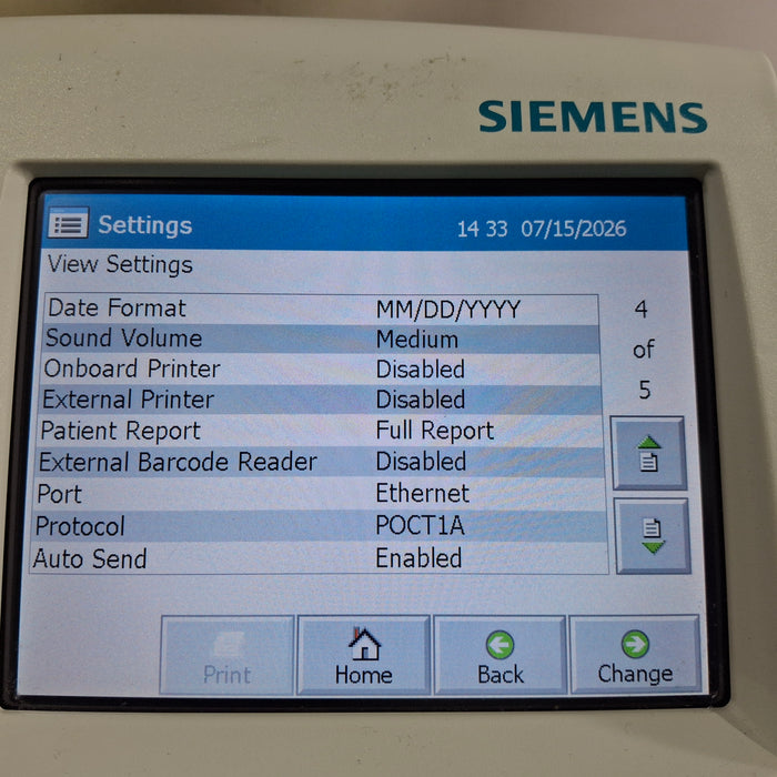 Siemens DCA Vantage Analyzer