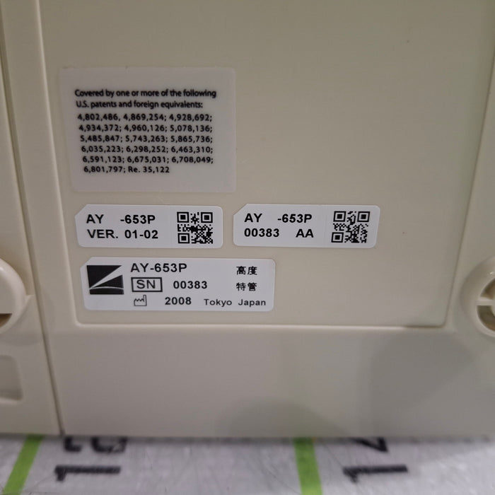 Nihon Kohden AY-653P Lifescope Patient Bedside Module