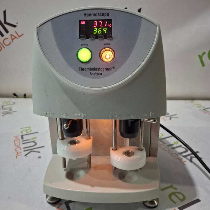 Haemonetics Haemoscope Thrombelastograph Model 5000 Hemostasis Analyzer