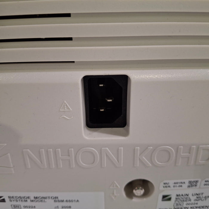 Nihon Kohden BSM-6501A Patient Monitor
