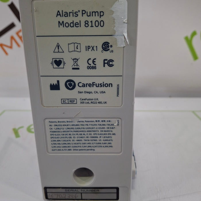 CareFusion Alaris 8100 LVP Infusion Pump Module