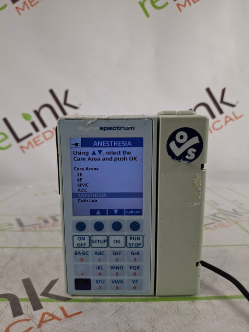 Baxter Baxter Sigma Spectrum 6.05.14 without Battery Infusion Pump Infusion Pump reLink Online
