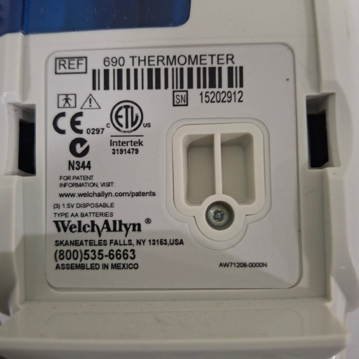 Welch Allyn SureTemp Plus 690 Thermometer