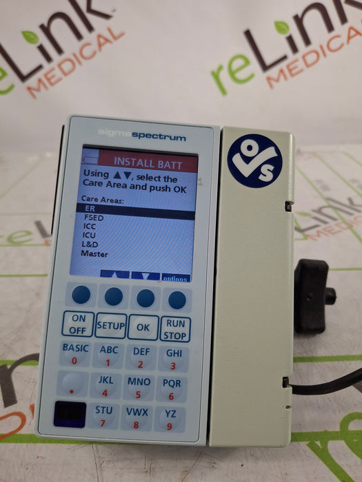 Baxter Sigma Spectrum 6.05.14 without Battery Infusion Pump