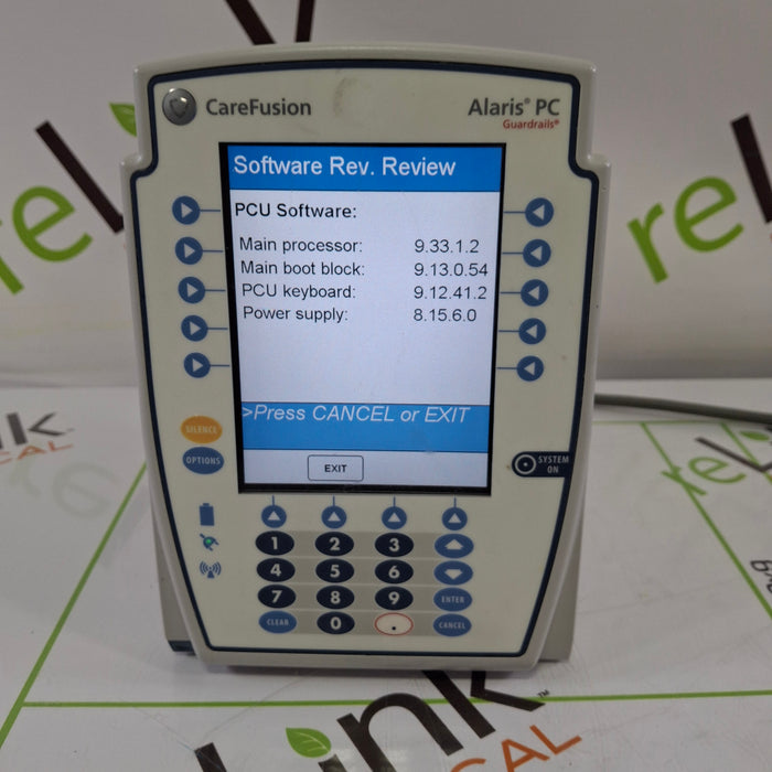 CareFusion Alaris 8015 Large Screen POC Infusion Pump