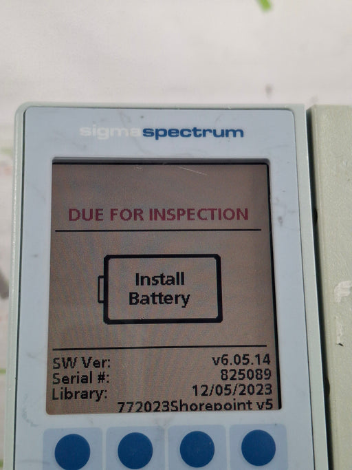 Baxter Baxter Sigma Spectrum 6.05.14 without Battery Infusion Pump Infusion Pump reLink Online