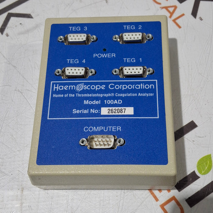 Haemoscope Corporation 100AD Coagulation Analyzer