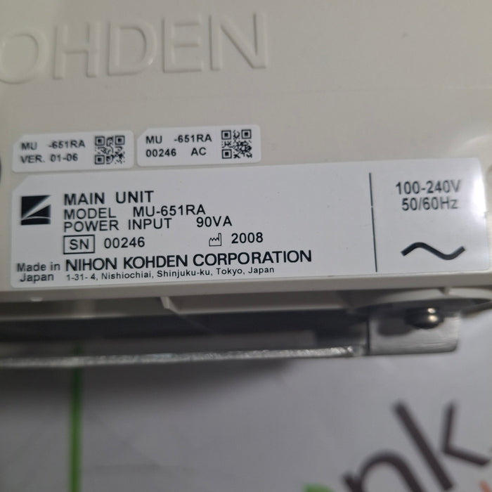 Nihon Kohden BSM-6501A Patient Monitor