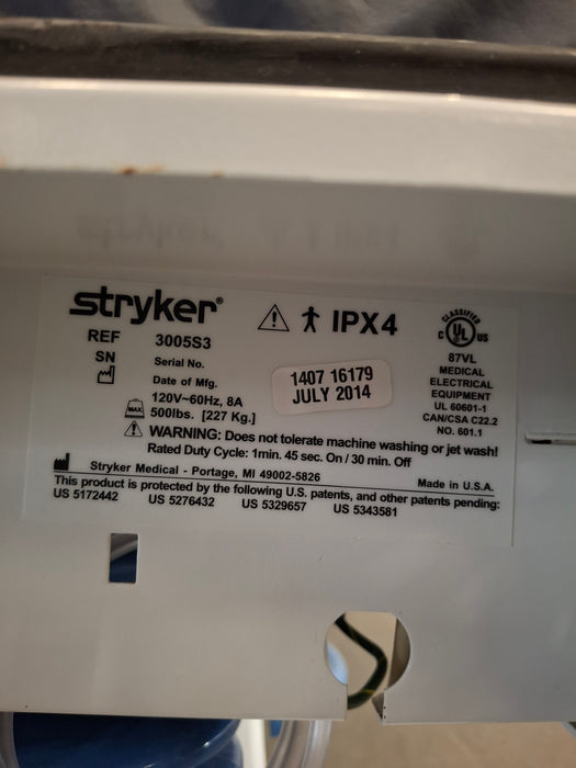Stryker Secure III 3005 Hospital Bed