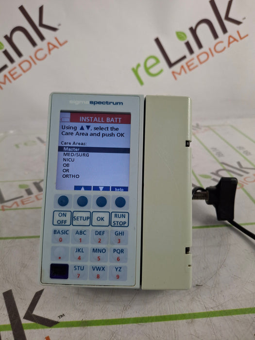 Baxter Sigma Spectrum 6.02.07 without Battery Infusion Pump