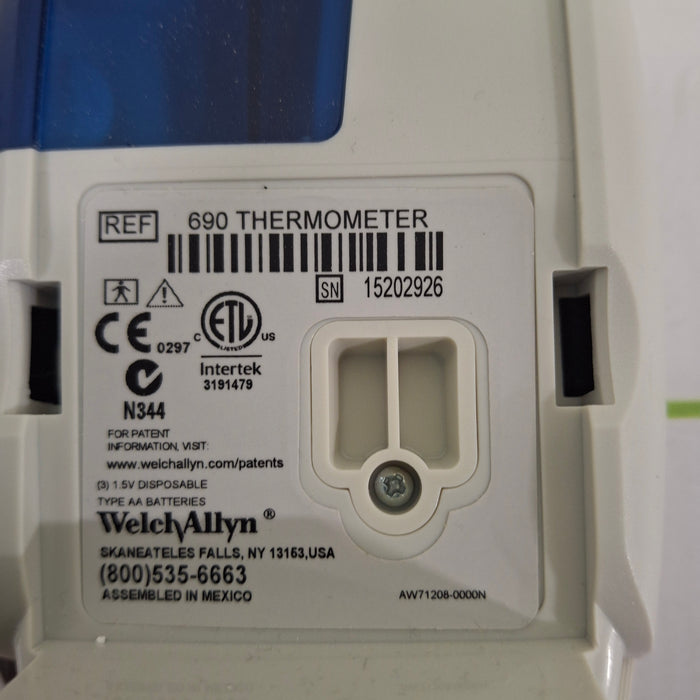 Welch Allyn SureTemp Plus 690 Thermometer