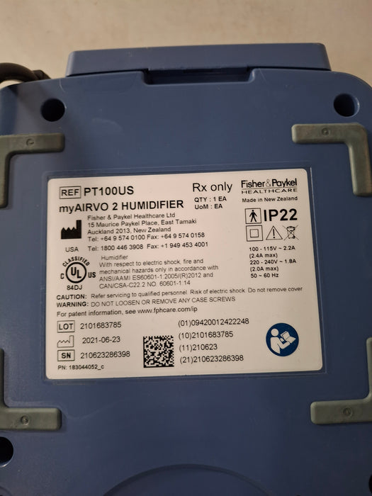 Fisher & Paykel myAirvo 2 Humidified High Flow Therapy Unit