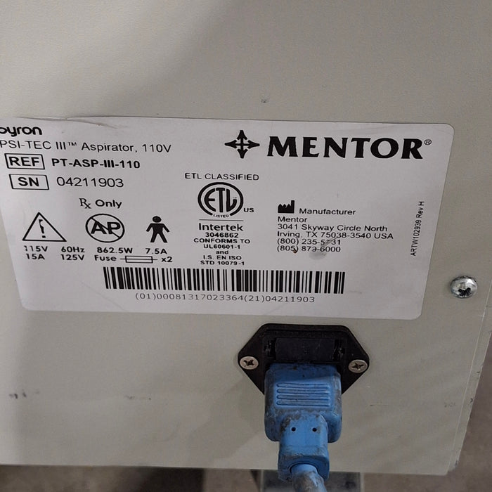Byron Medical, Inc. Medical PSI-TEC III Peristaltic Infiltrator