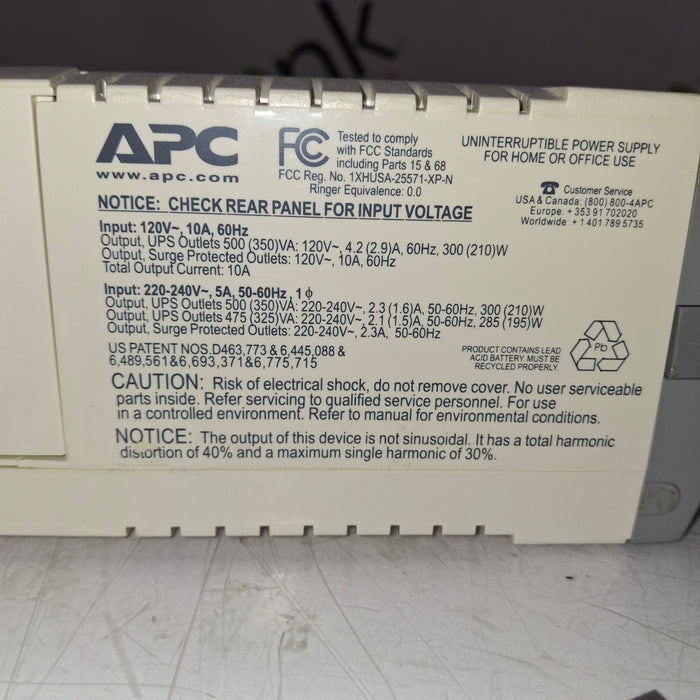 APC CS 500 Uninterruptible Power Supply