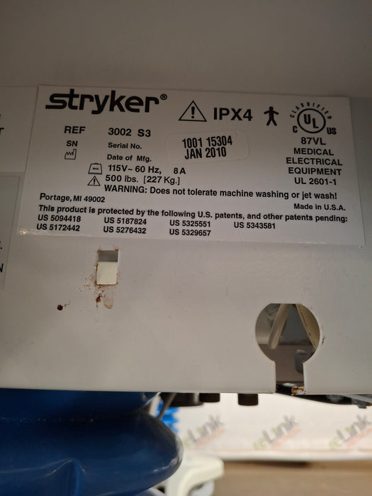 Stryker Secure III 3002 Hospital Bed