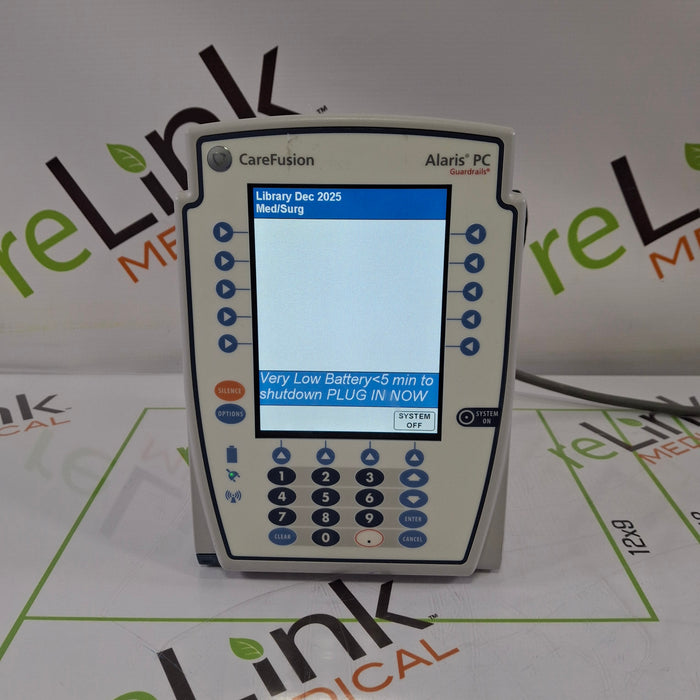 CareFusion Alaris 8015 Large Screen POC Infusion Pump