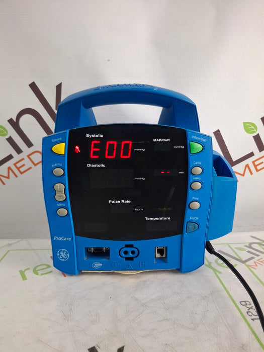 GE Healthcare Dinamap ProCare 420 Vital Signs Monitor