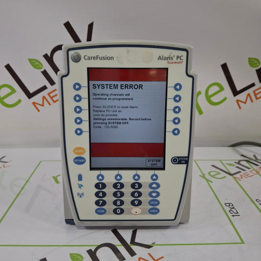 CareFusion CareFusion Alaris 8015 Large Screen POC Infusion Pump Infusion Pump reLink Online
