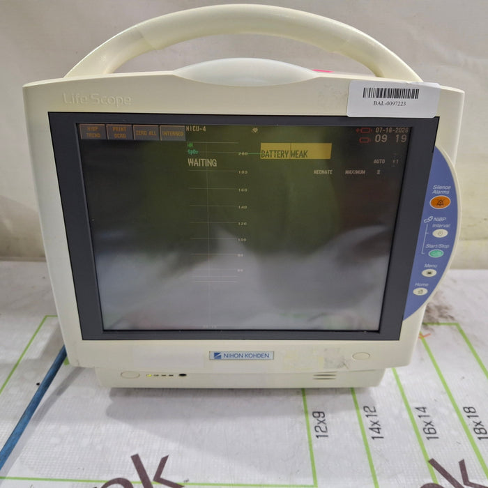 Nihon Kohden BSM-6501A Patient Monitor