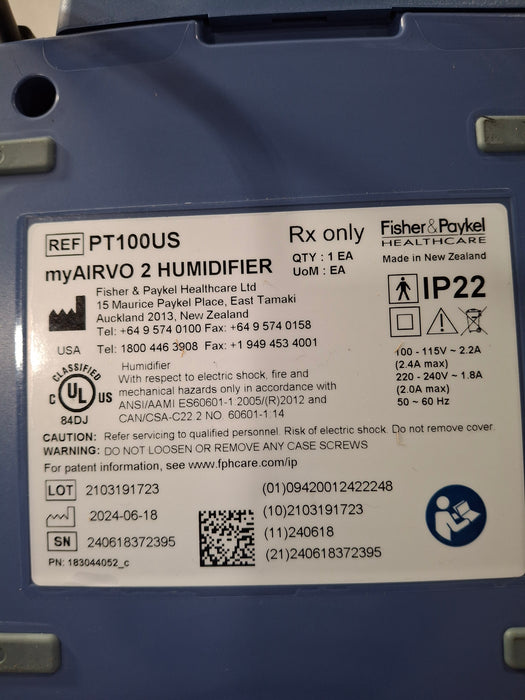 Fisher & Paykel myAirvo 2 Humidified High Flow Therapy Unit