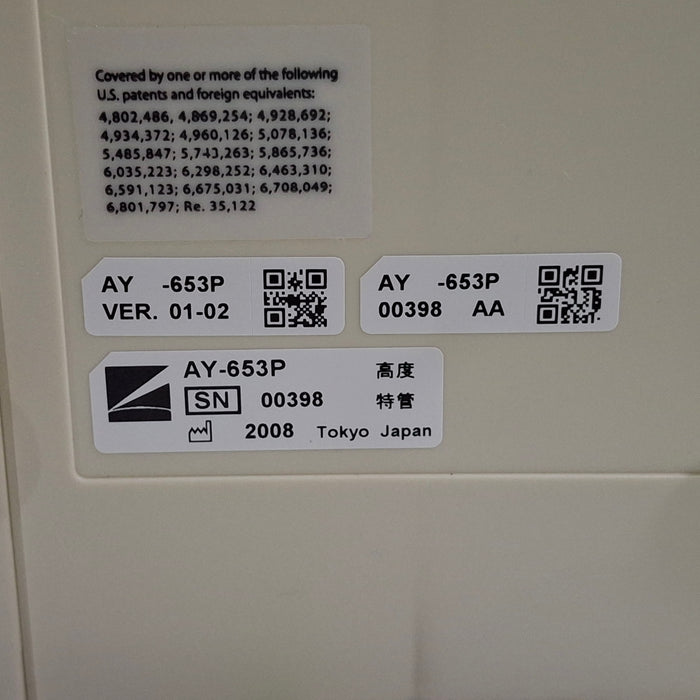 Nihon Kohden AY-653P Lifescope Patient Bedside Module
