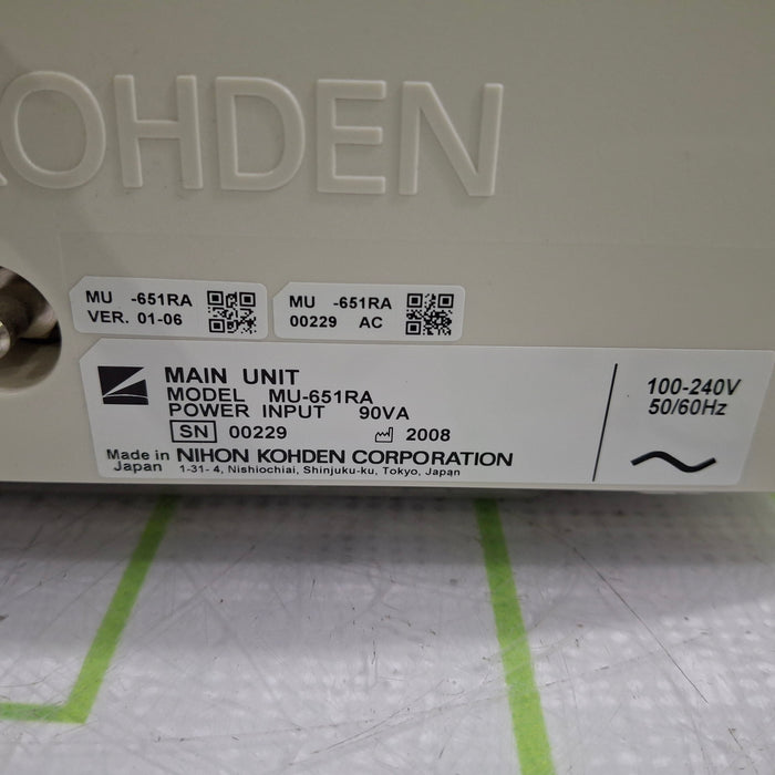 Nihon Kohden BSM-6501A Patient Monitor