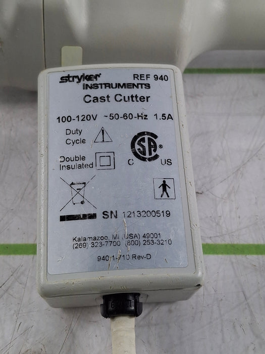 Stryker 940 Cast Cutter