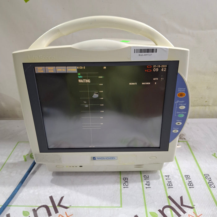 Nihon Kohden BSM-6501A Patient Monitor