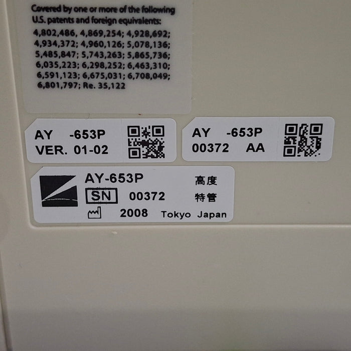 Nihon Kohden AY-653P Lifescope Patient Bedside Module