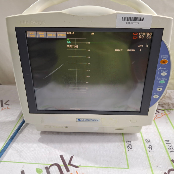 Nihon Kohden BSM-6501A Patient Monitor