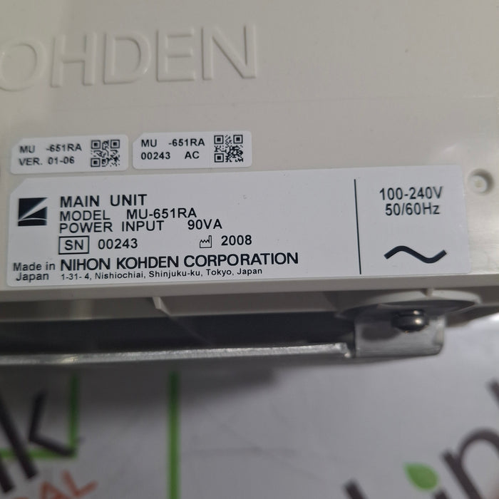 Nihon Kohden BSM-6501A Patient Monitor