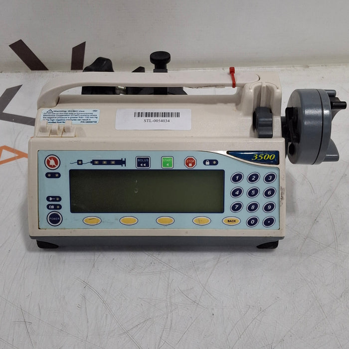 Smiths Medical Medfusion 3500 Version 6 Syringe Infusion Pump
