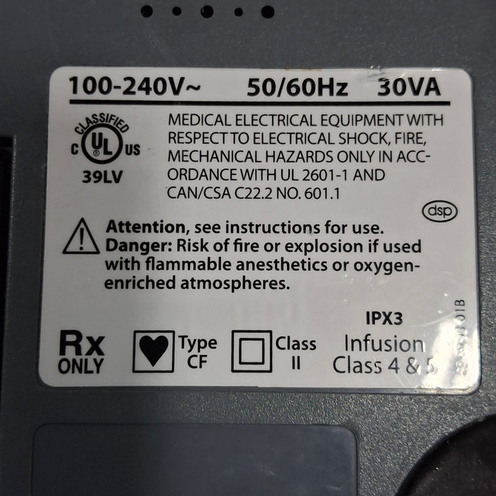 Smiths Medical Medfusion 3500 Version 6 Syringe Infusion Pump