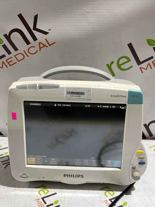 Philips IntelliVue MP50 Patient Monitor