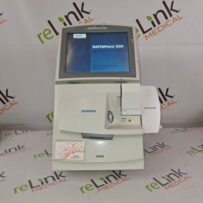 Siemens Rapidpoint 500 Blood Gas Analyzer
