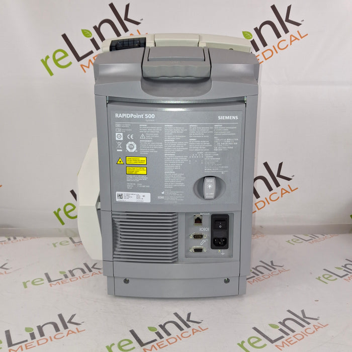 Siemens Rapidpoint 500 Blood Gas Analyzer