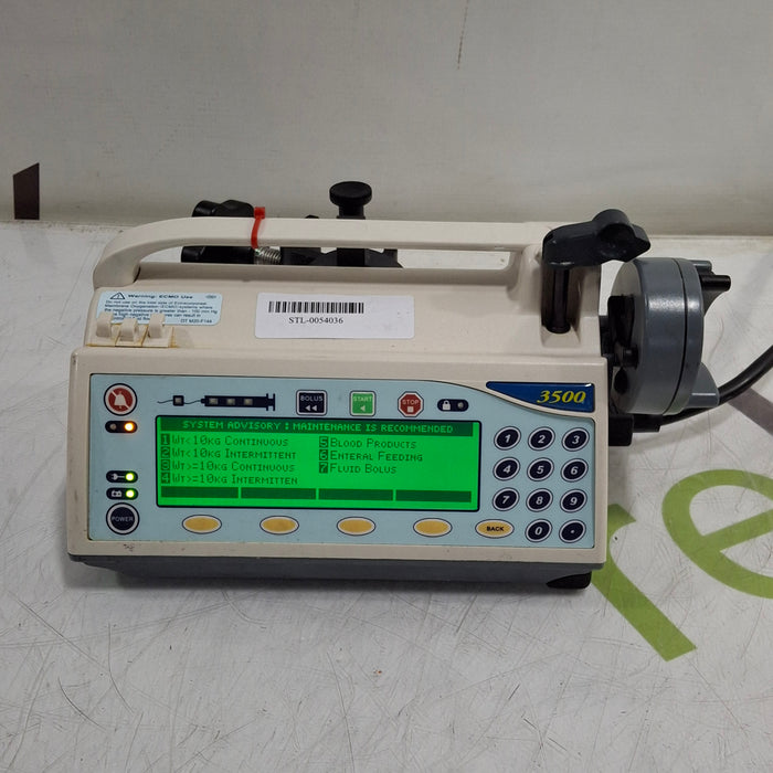 Smiths Medical Medfusion 3500 Version 6 Syringe Infusion Pump