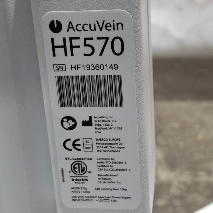 AccuVein HF570 Roll Stand