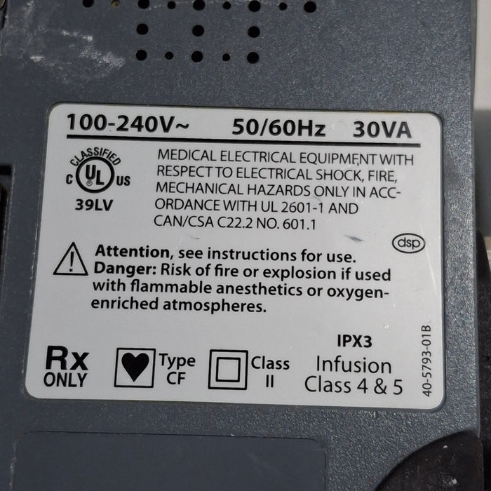 Smiths Medical Medfusion 3500 Version 6 Syringe Infusion Pump