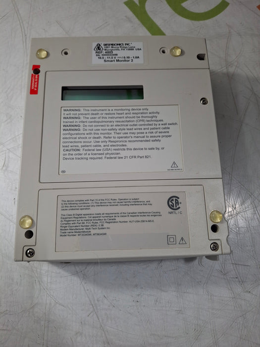 Respironics SmartMonitor 2 PSL Apnea Monitor