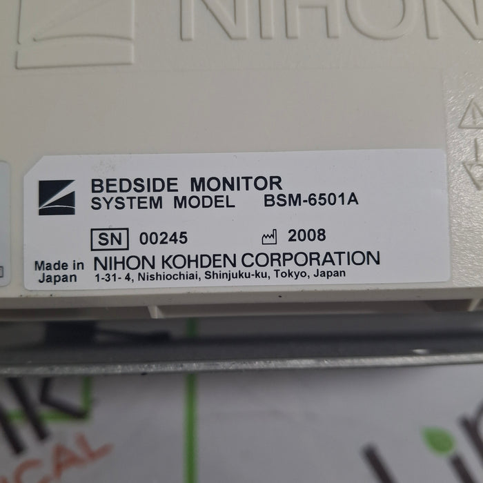 Nihon Kohden BSM-6501A Patient Monitor