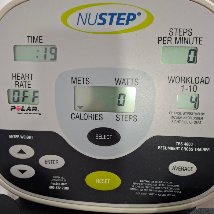 NuStep, Inc. TRS 4000 Recumbent Cross Trainer
