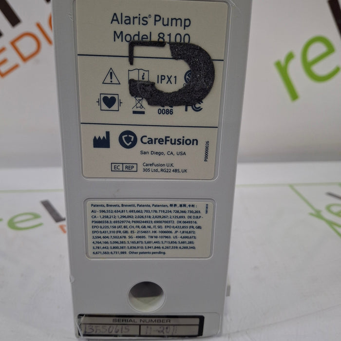 CareFusion Alaris 8100 LVP Infusion Pump Module