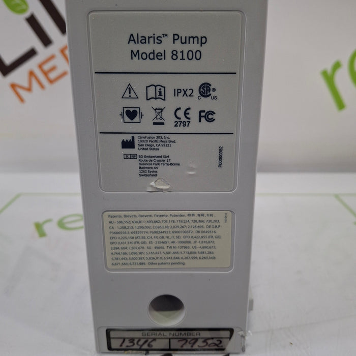 CareFusion Alaris 8100 LVP Infusion Pump Module